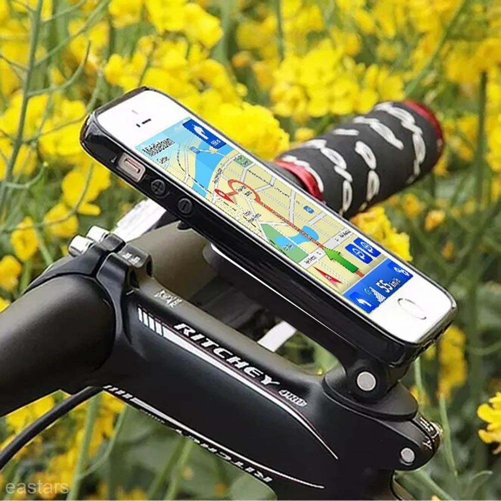 Rotating Bike Bicycle MTB Motorcycle Handlebar Mount Holder For Cell Phone GPS
