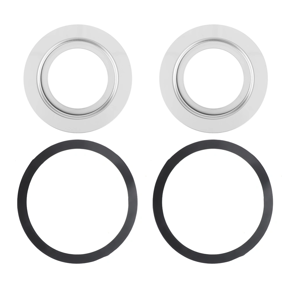 Stainless Steel 180mm to 114mm Sink Food Waste Disposer Adapter Accessories Parts