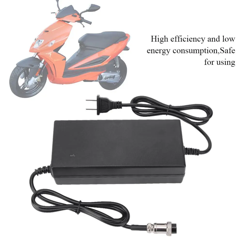 67.2V 3A Plastic Portable Universal Battery Charger for Electric Scooter Bicycle US Plug 100-240V( )