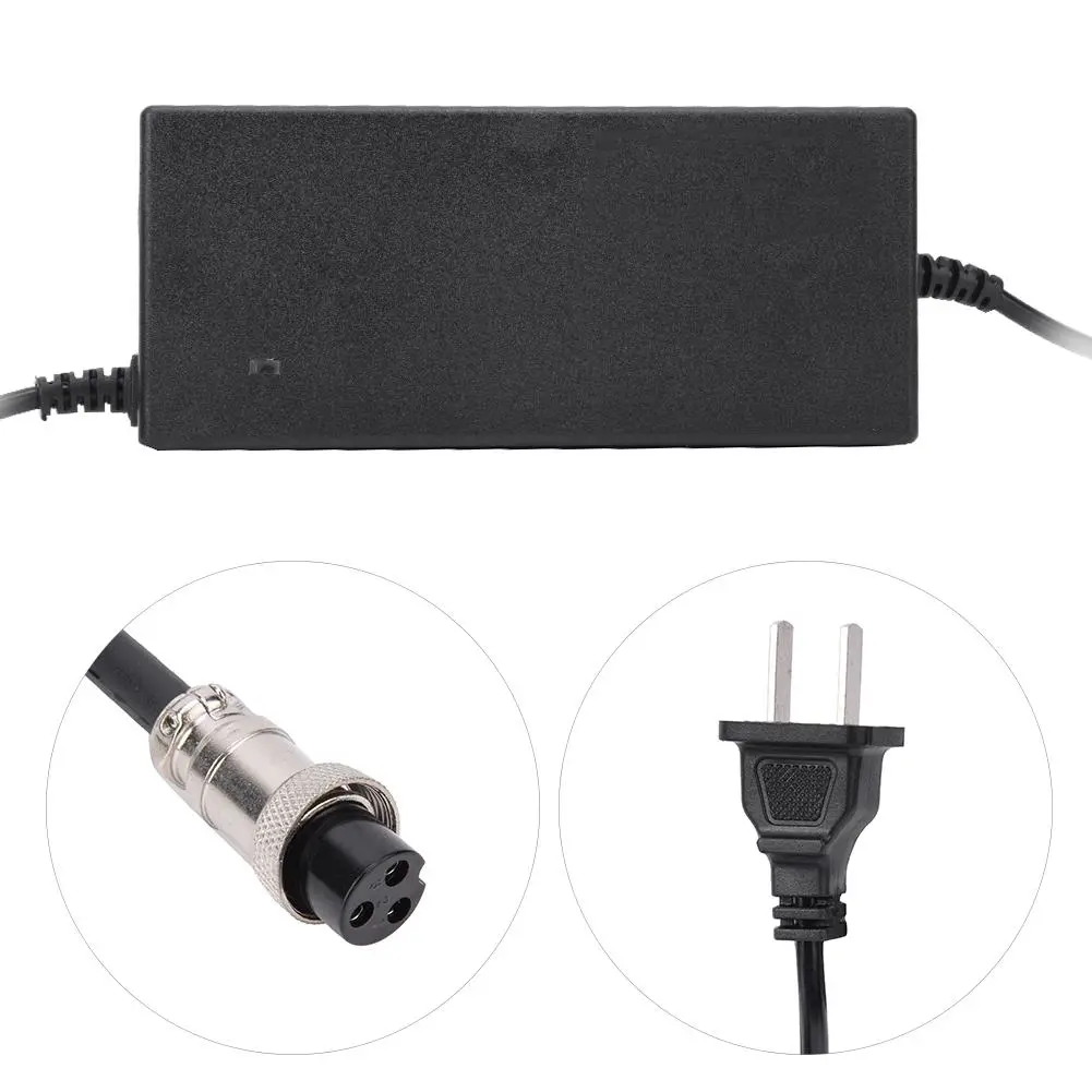 67.2V 3A Plastic Portable Universal Battery Charger for Electric Scooter Bicycle US Plug 100-240V( )