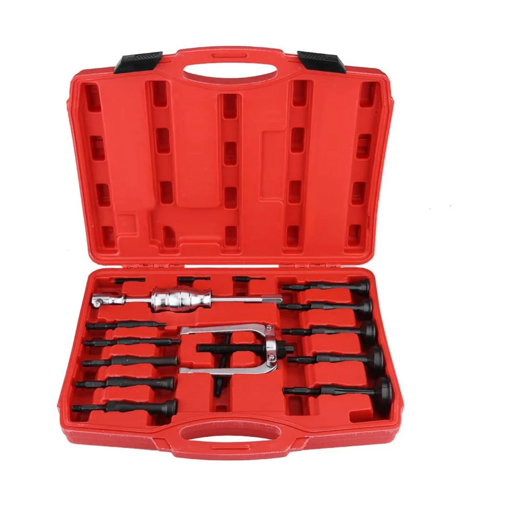 16 Pcs Car Inner Disassemble Bearing Blind Hole Remover Extractor Puller Set Bushes  Housing