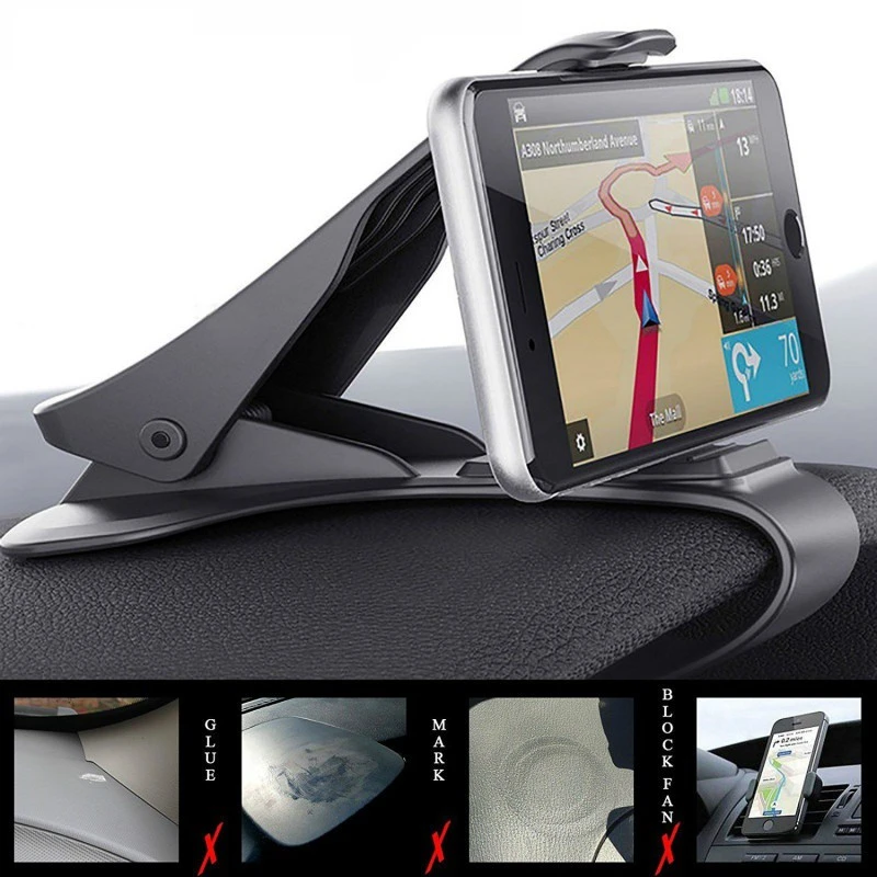 Universal Car Dashboard Mount Holder Stand HUD Design Cradle