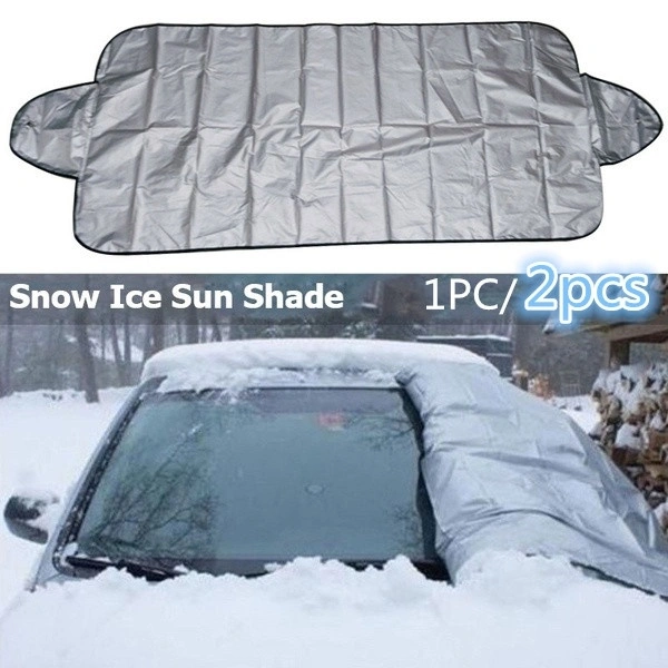 1 pc Foldable Car Windshield, Visor Cover Block, Front Rear Window, Sun Snow Ice Shield Shade