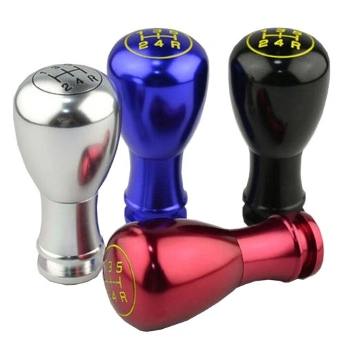 Universal Car Auto Manual / Automatic Interior 5 Speed Car Gear Stick Shifter Lever Knob (Red)