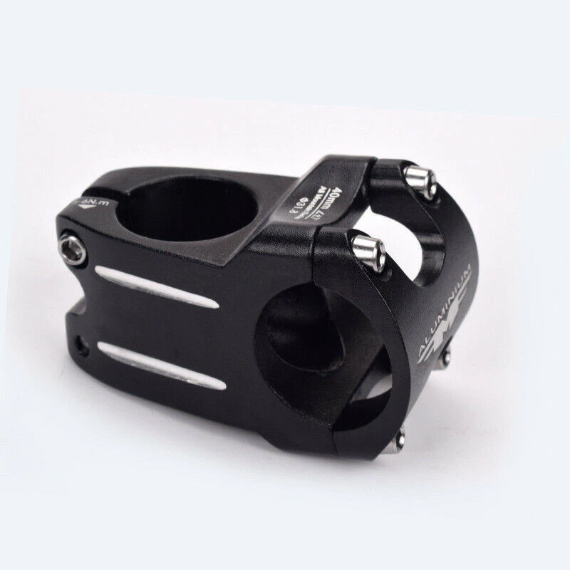 WAKE 31.8mm Durable Mountain Road Bike Handlebar Stems Aluminum Alloy Bicycle Bar Stem (Black)