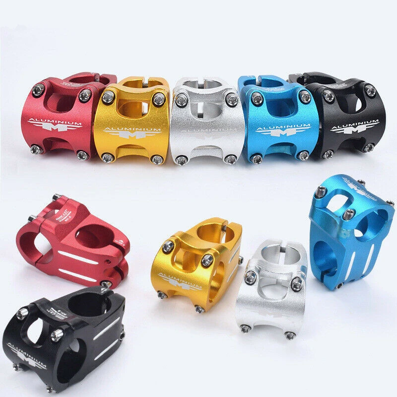 WAKE 31.8mm Durable Mountain Road Bike Handlebar Stems Aluminum Alloy Bicycle Bar Stem (Black)