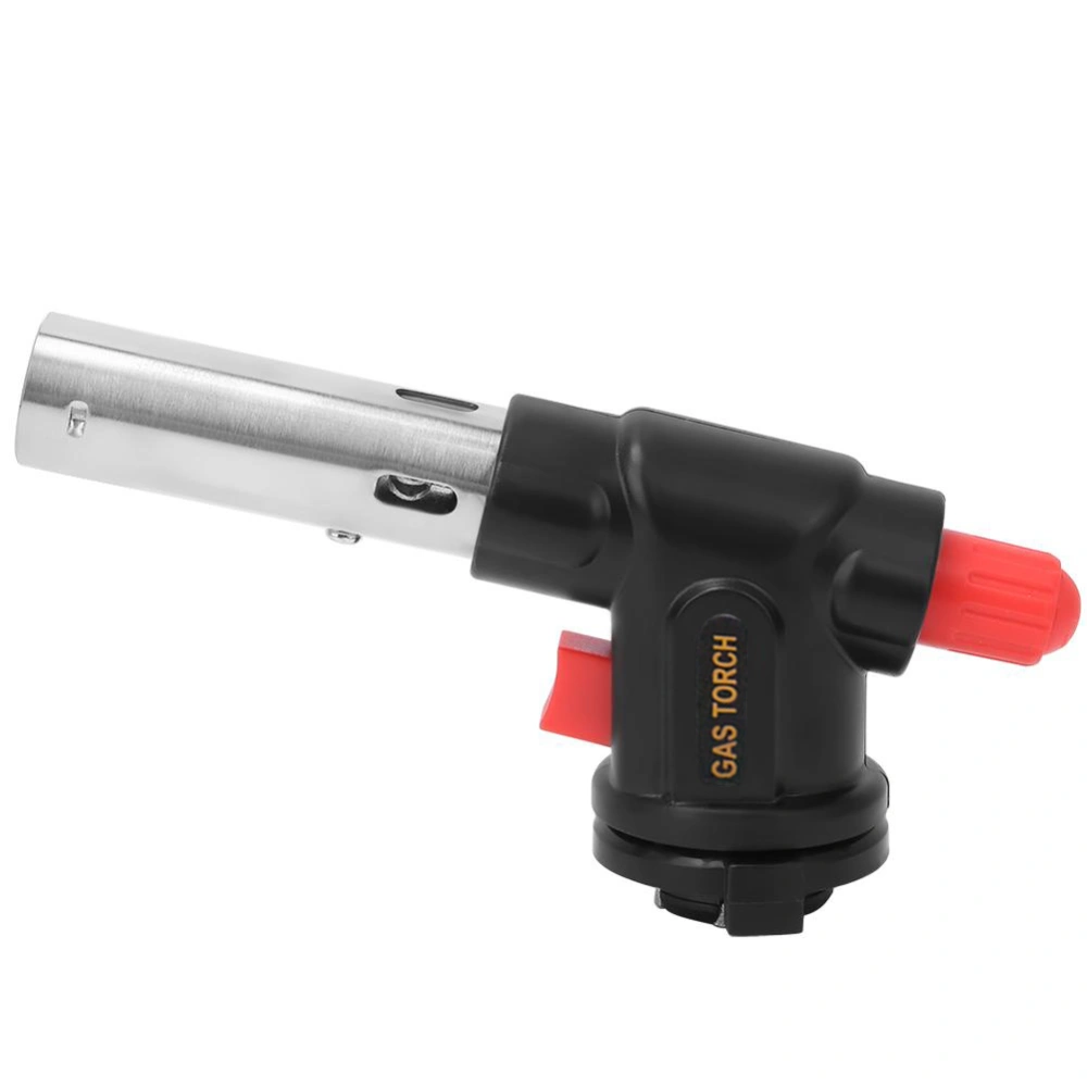 Gas Blow Torch Adjustable Electronic Ignition Welding Gun for Outdoors Barbecue 1300℃