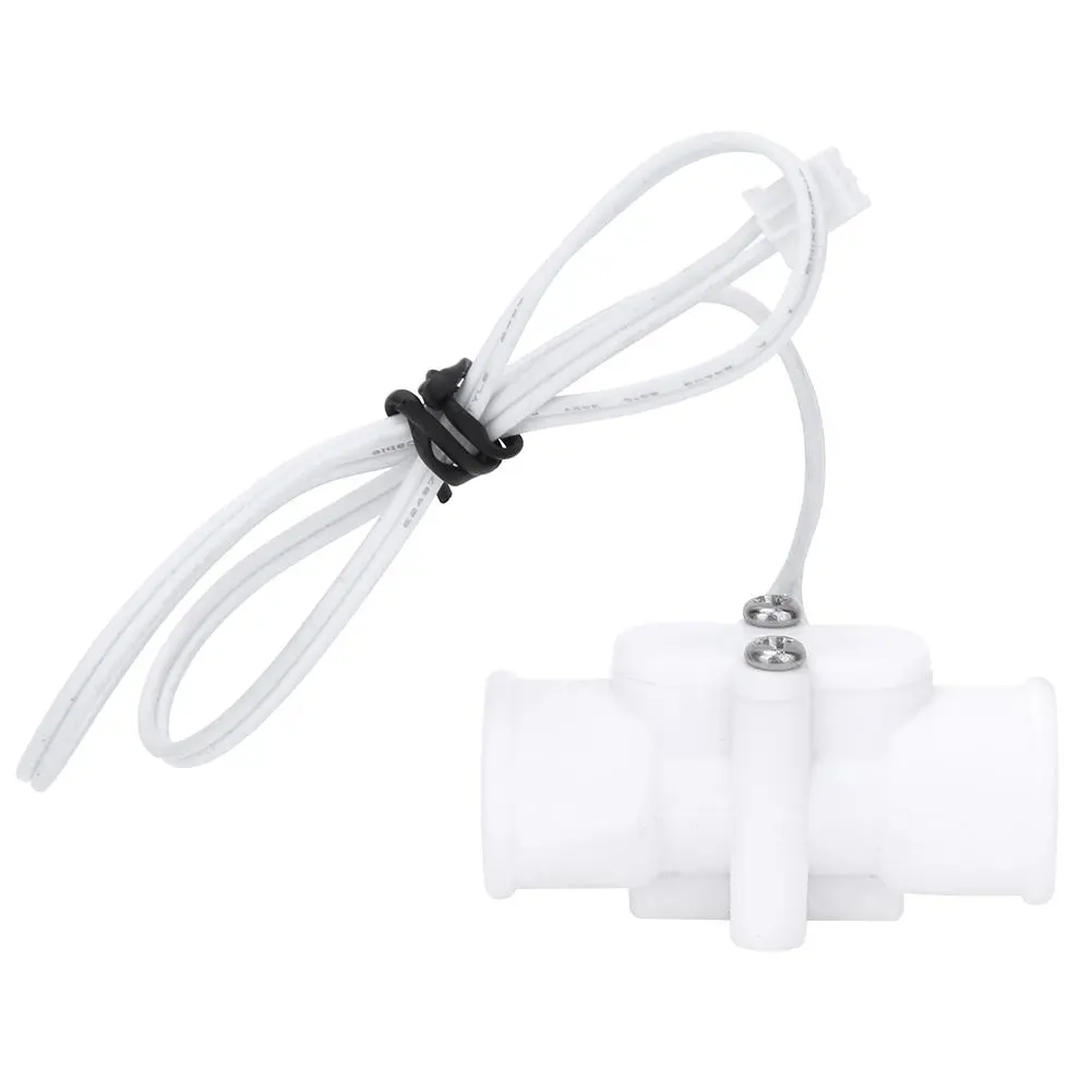 Water Flow Sensor Switch PP Plastic Female Thread G1/4in for Water Purifier DC0-110V