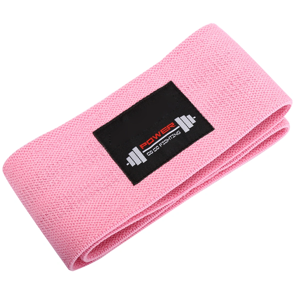 120Lbs Resistance Loop Exercise Bands Legs Butt Hip Yoga Fitness Workout Stretch Band Pink L