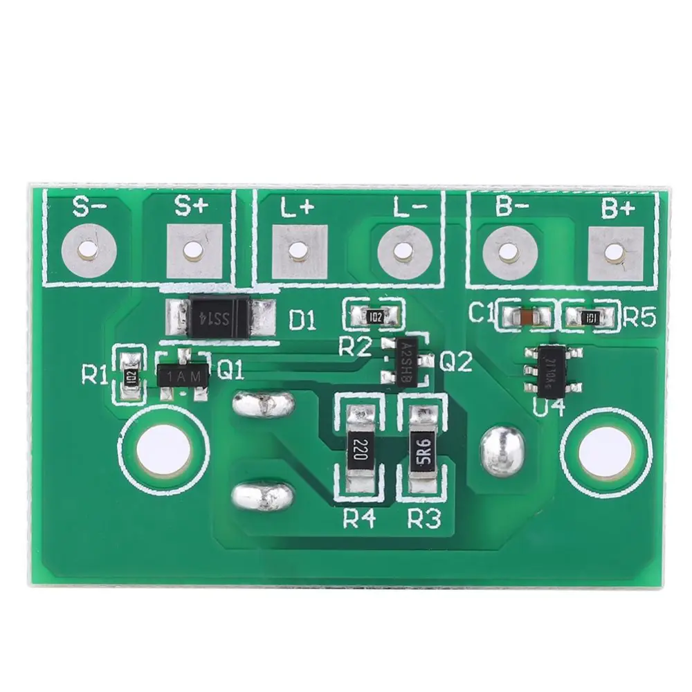 Solar Lamp Controller Module Control Circuit Board with Switch for 3.7V Lithium Battery