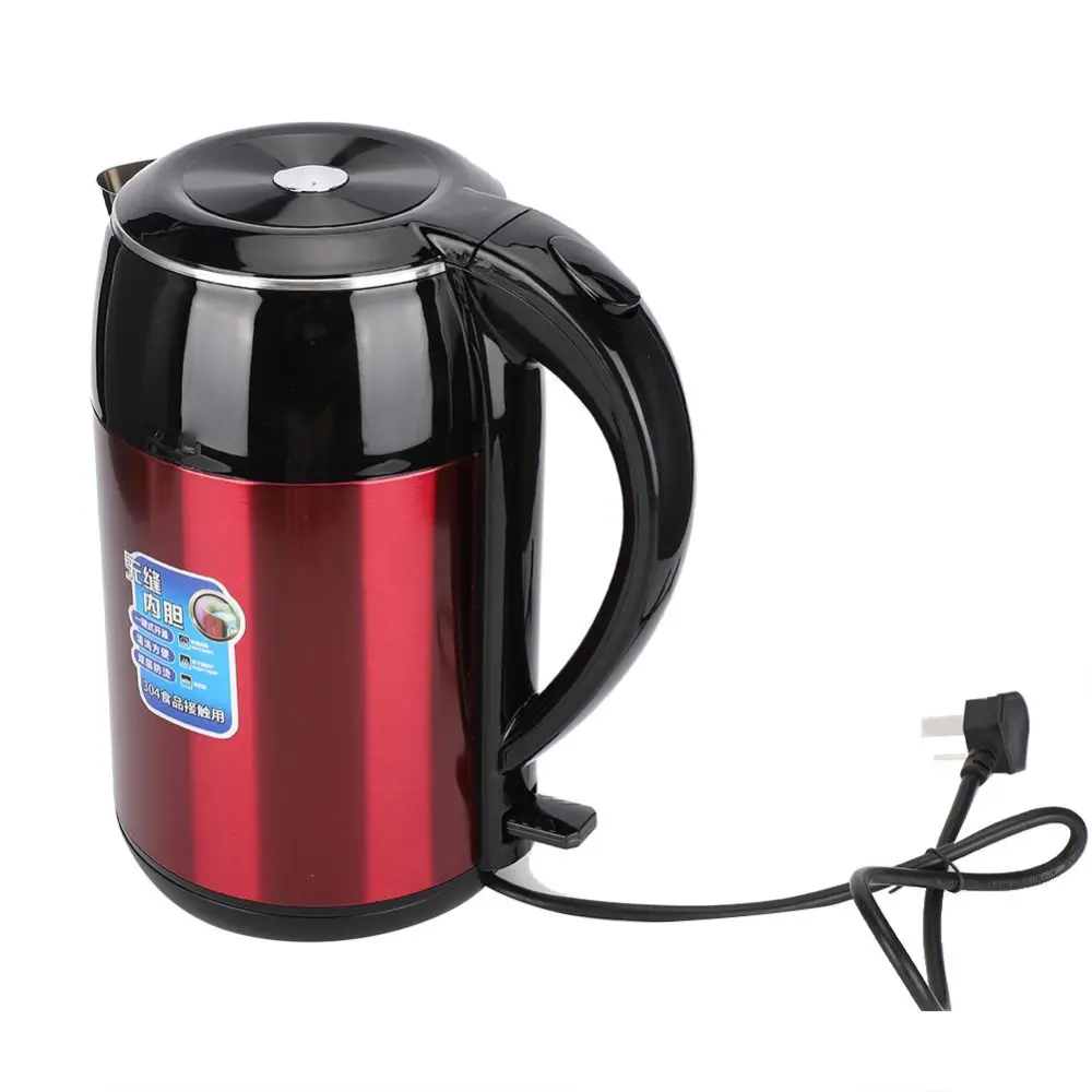 1.8L Capacity Stainless Steel Electric Kettle Automatic Power Off Water Boiler AU Plug 220V