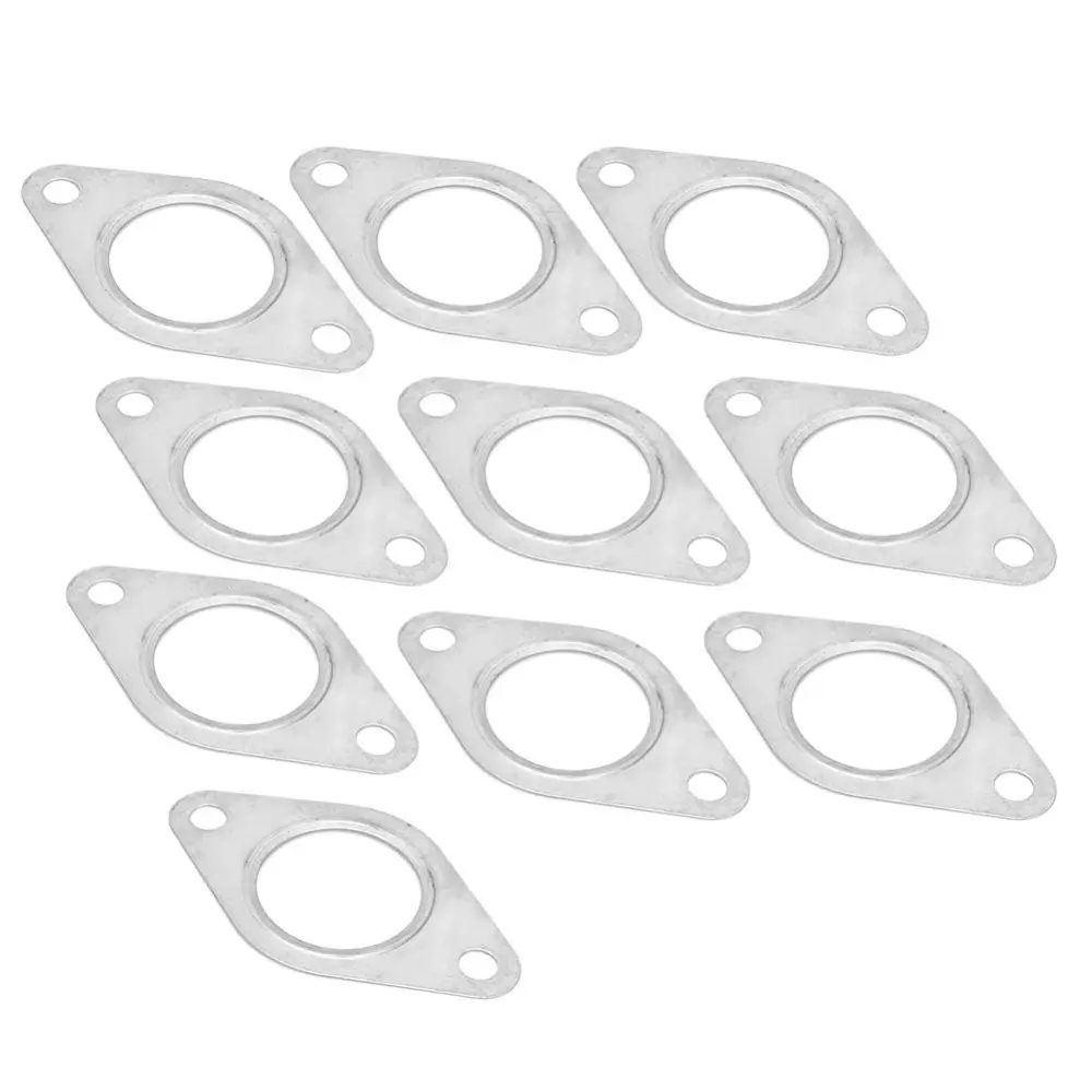 10pcs Stainless Steel Gasket Universal Replacement Parts for 38mm/1.5in Wastegate