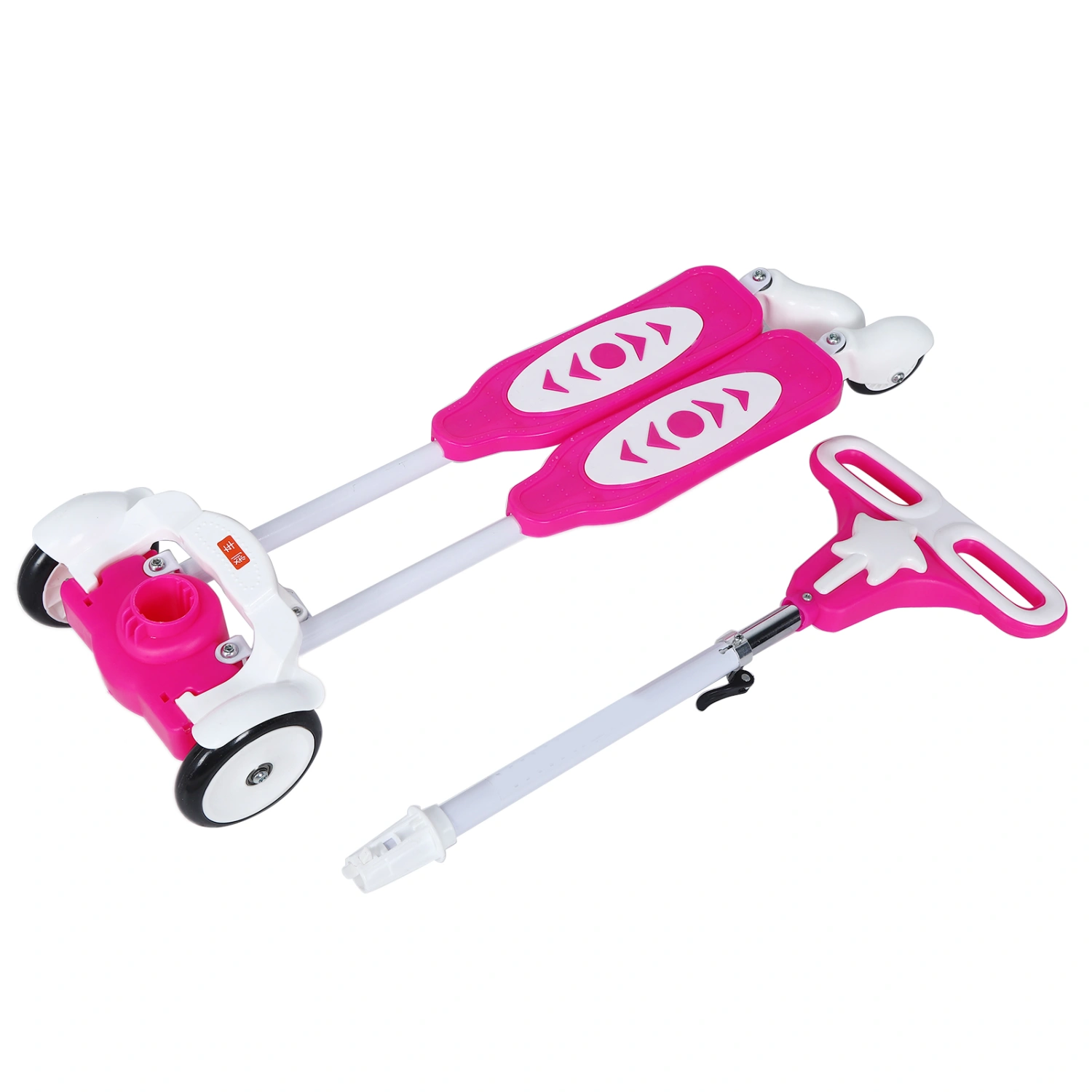 Children Swing Wiggle Scooter Four Wheels Drifter Kid Sports Equipment Pink