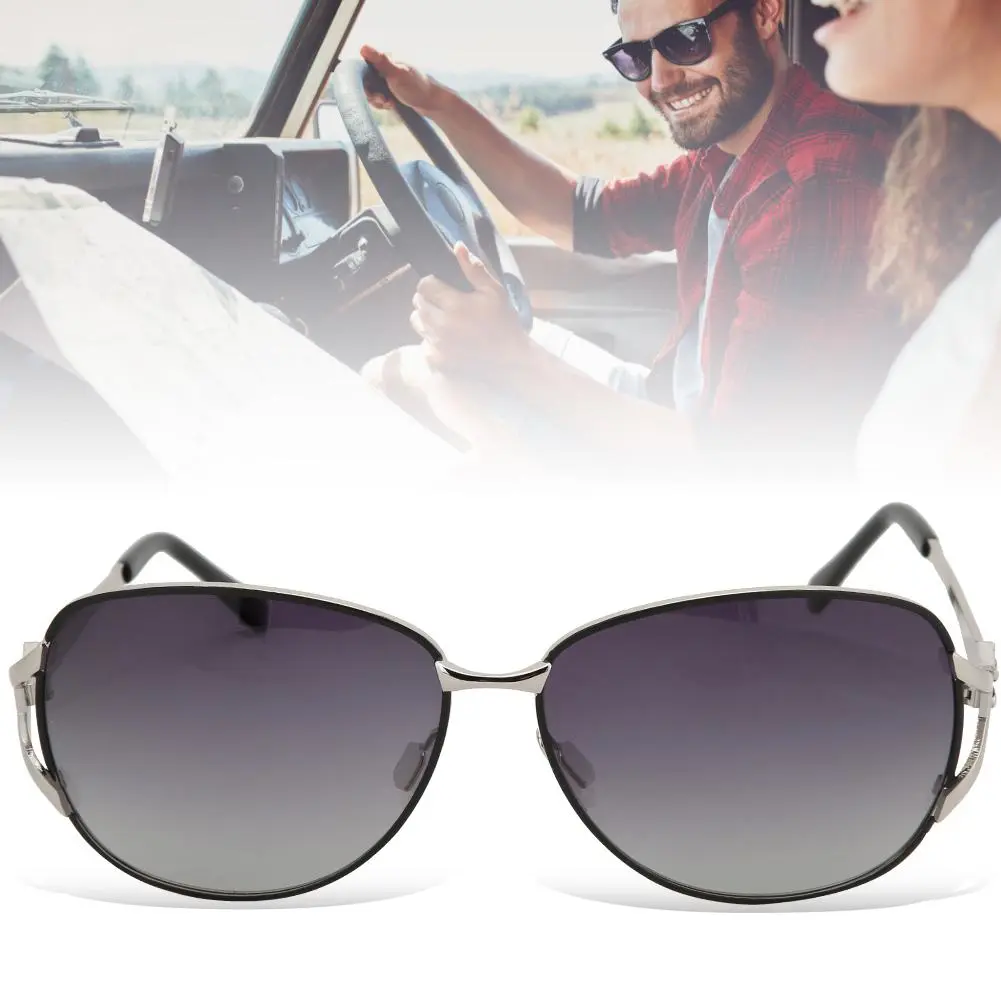 Men's Polarized Sunglasses TAC + Metal Goggles Night Vision Driving Sunglasses 8013