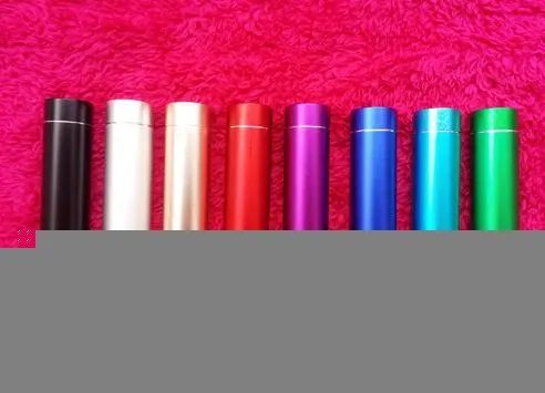 Mini Portable Lipstick LED Flashlight Electric Tazer Flashlight  Women Self Defense Tools  blue