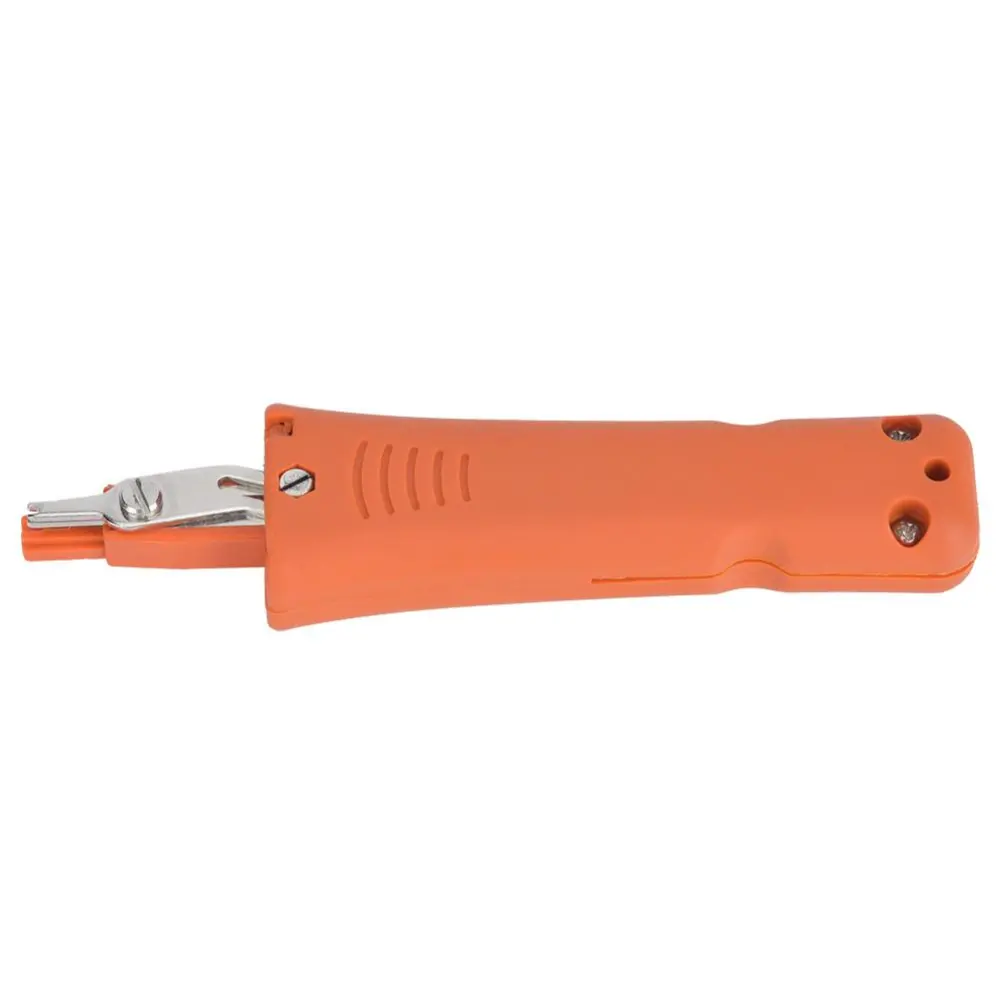 Orange Wire Crimping Tool Multi-Functional Hand Operated Electrical Supplies for Clocks / Cables