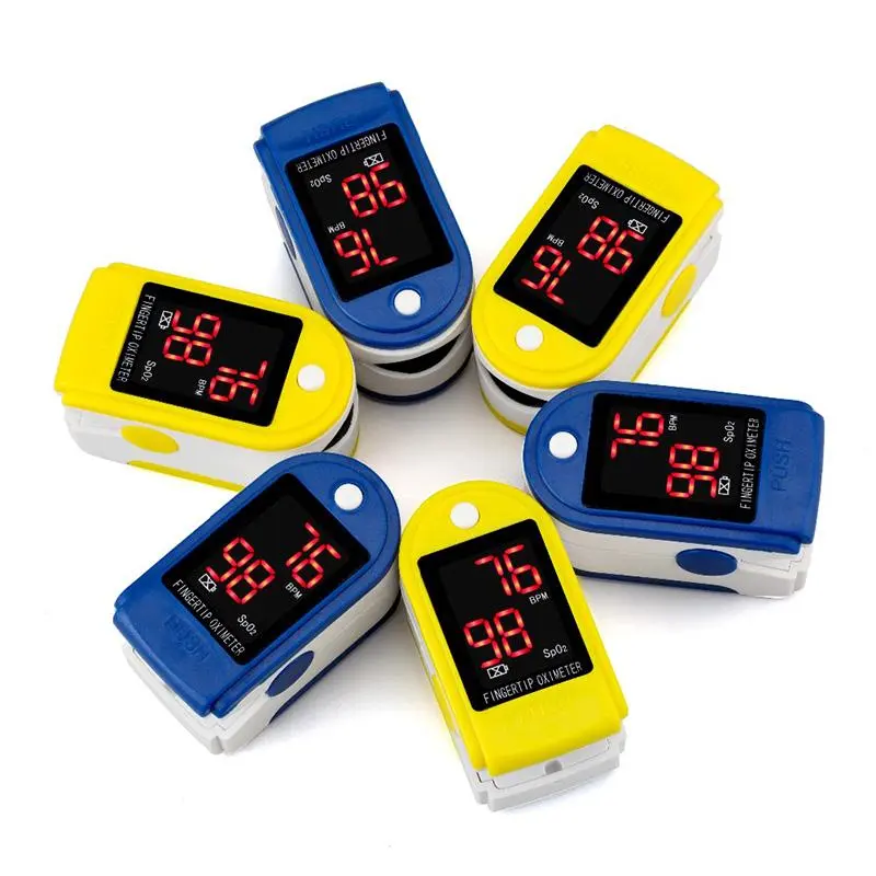 Electric Finger Clip Household Pulse Oximeter Blood Oxygen Saturation Monitor