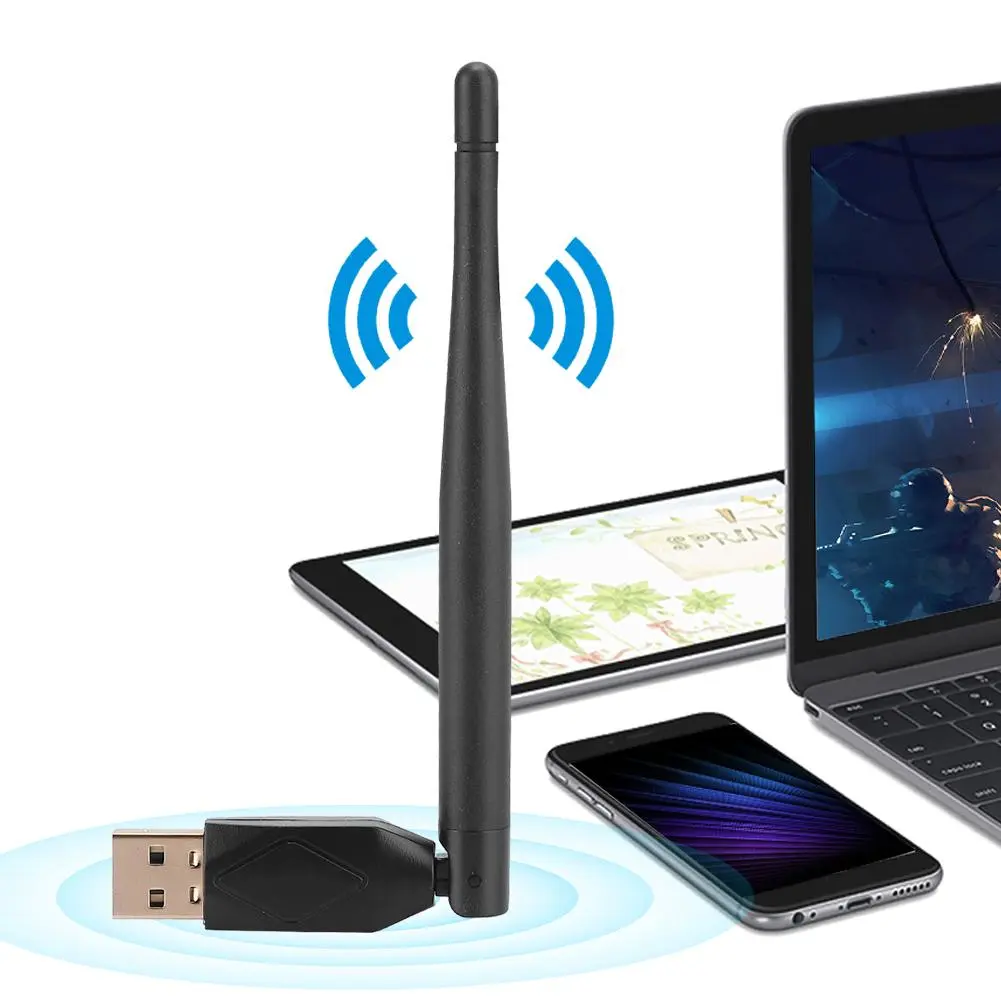 GTMEDIA MT7601 Wifi Adapter Antenna USB Plastic Good Stability 150Mbps for DVB-S2