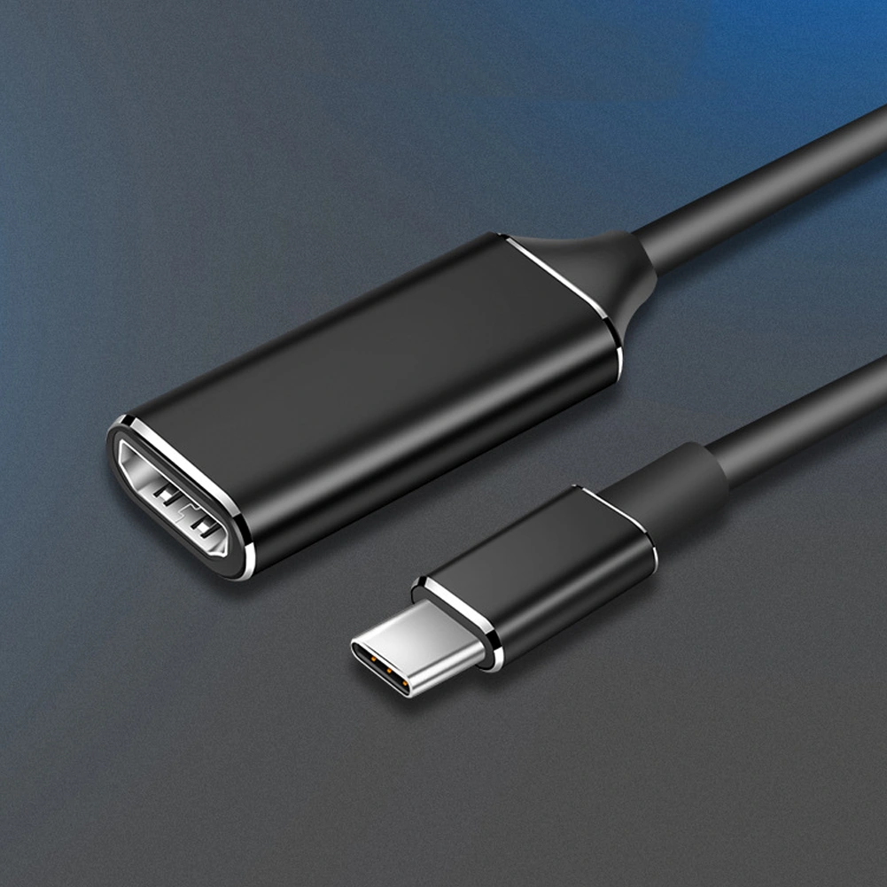 USB-C Type-C To HDMI Phone Projection Screen High Definition Transverter Convertor Cable Line 4K30Hz