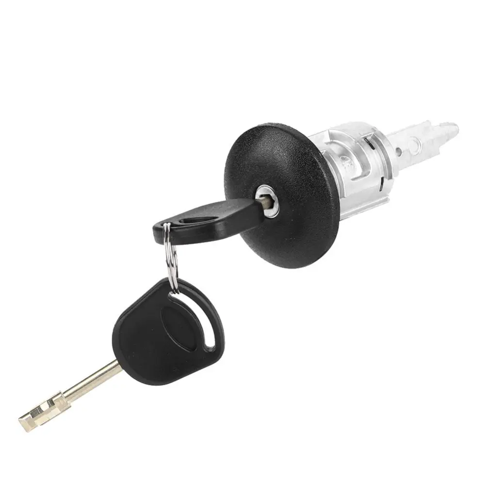 Front Right Driver Side Door Lock Barrel with 2 Keys 4060638 Fits for Ford Transit MK6 MK7