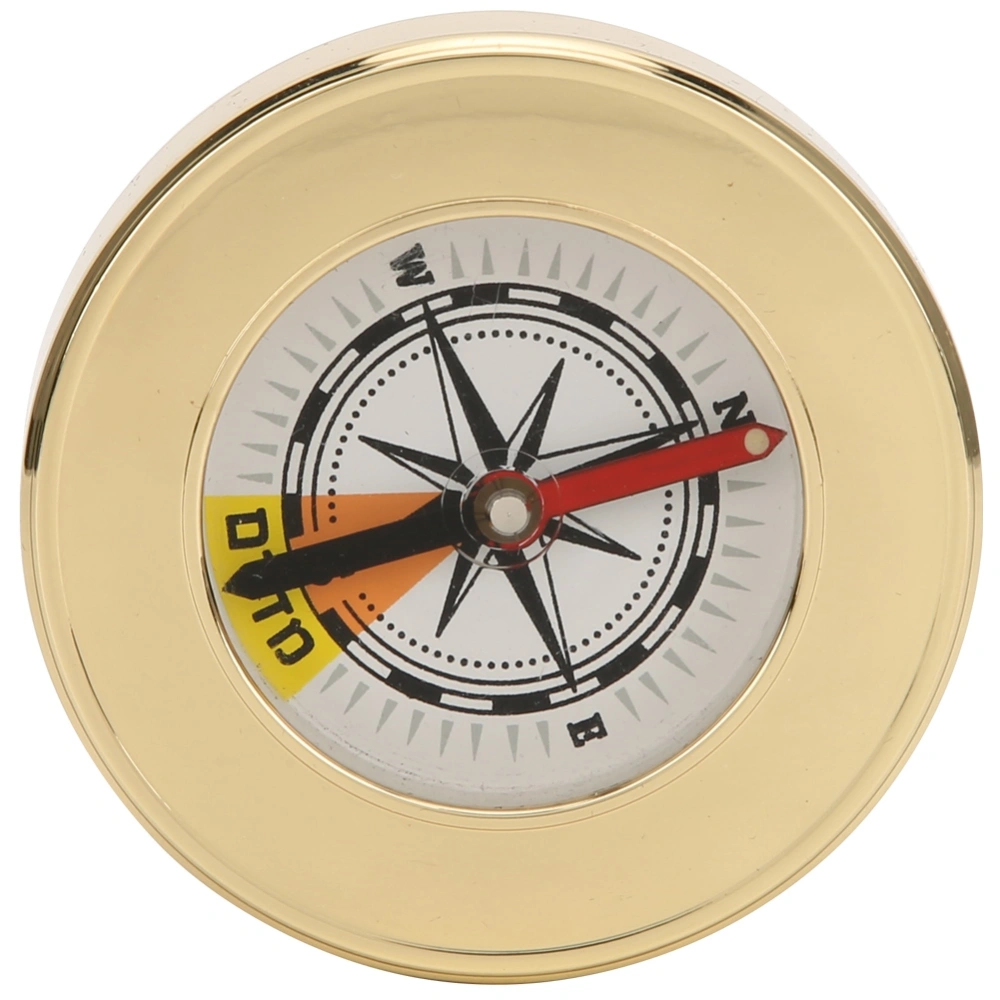 J57 Portable Outdoor Metal Copper Compass Accessory for Camping Hiking Boating(compass )