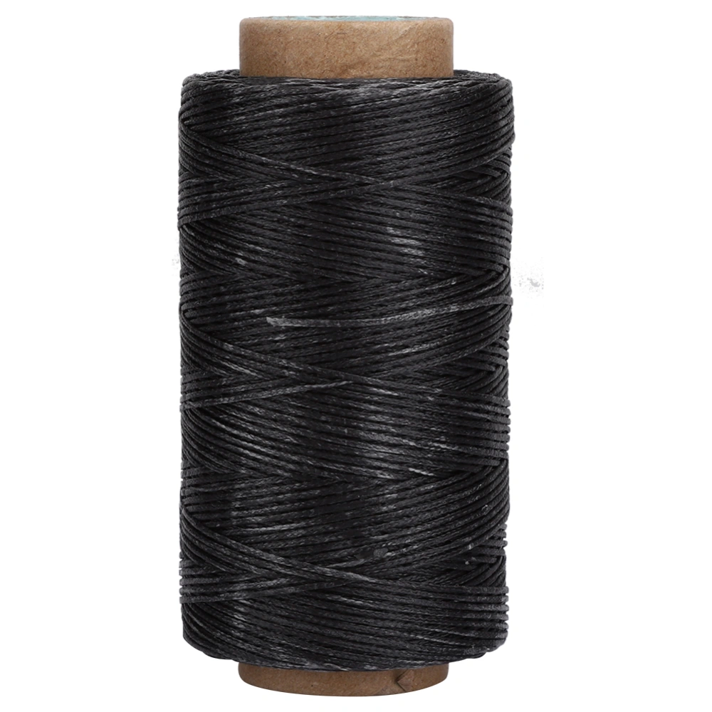 150D 820.2ft Waxed Thread Handmade Flat Sewing Stitching Cord Accessories for DIY Leather Craft(Dark Gray )