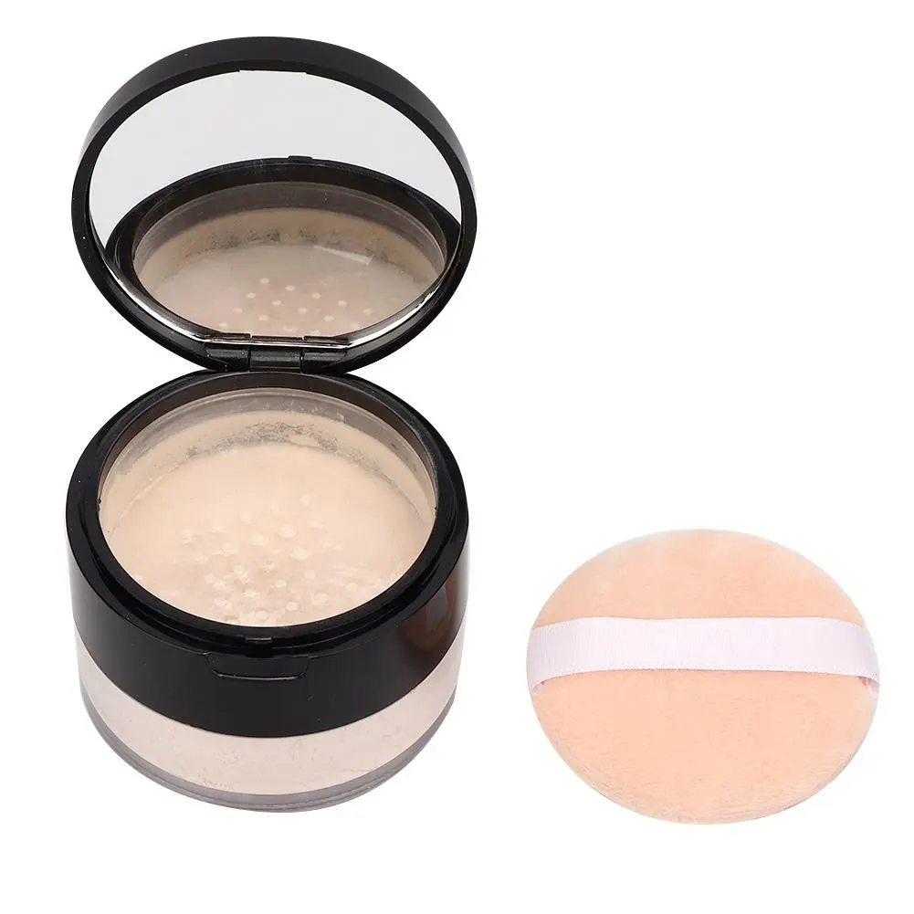 Loose Powder Oil Control Long Lasting Moisturizing Makeup Setting Powder(01# Natural )