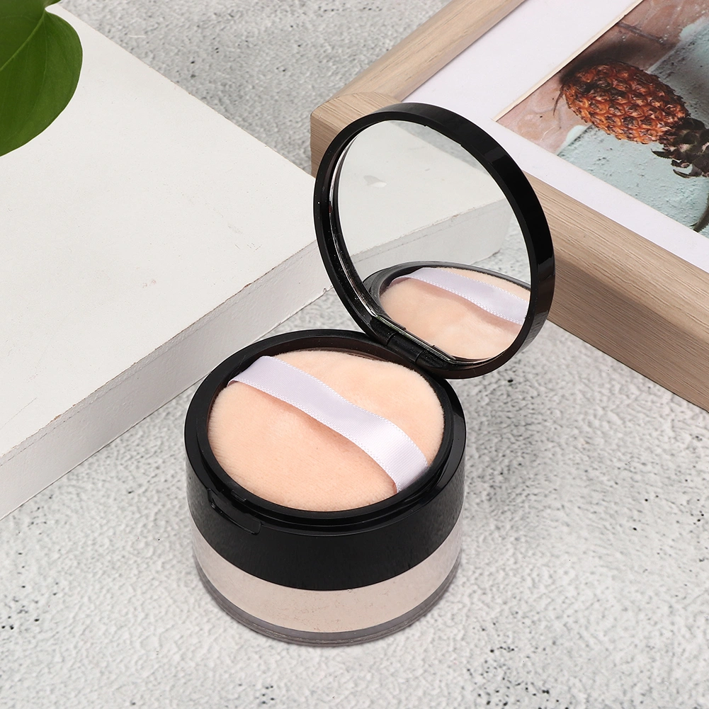 Loose Powder Oil Control Long Lasting Moisturizing Makeup Setting Powder(01# Natural )