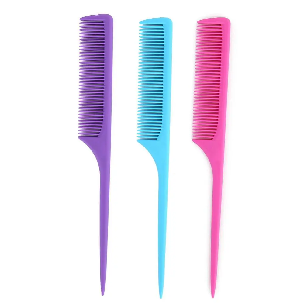 Professional Tail Comb Anti-Static Hair Styling Comb Barber Shop Hairdresser Tool(Set )