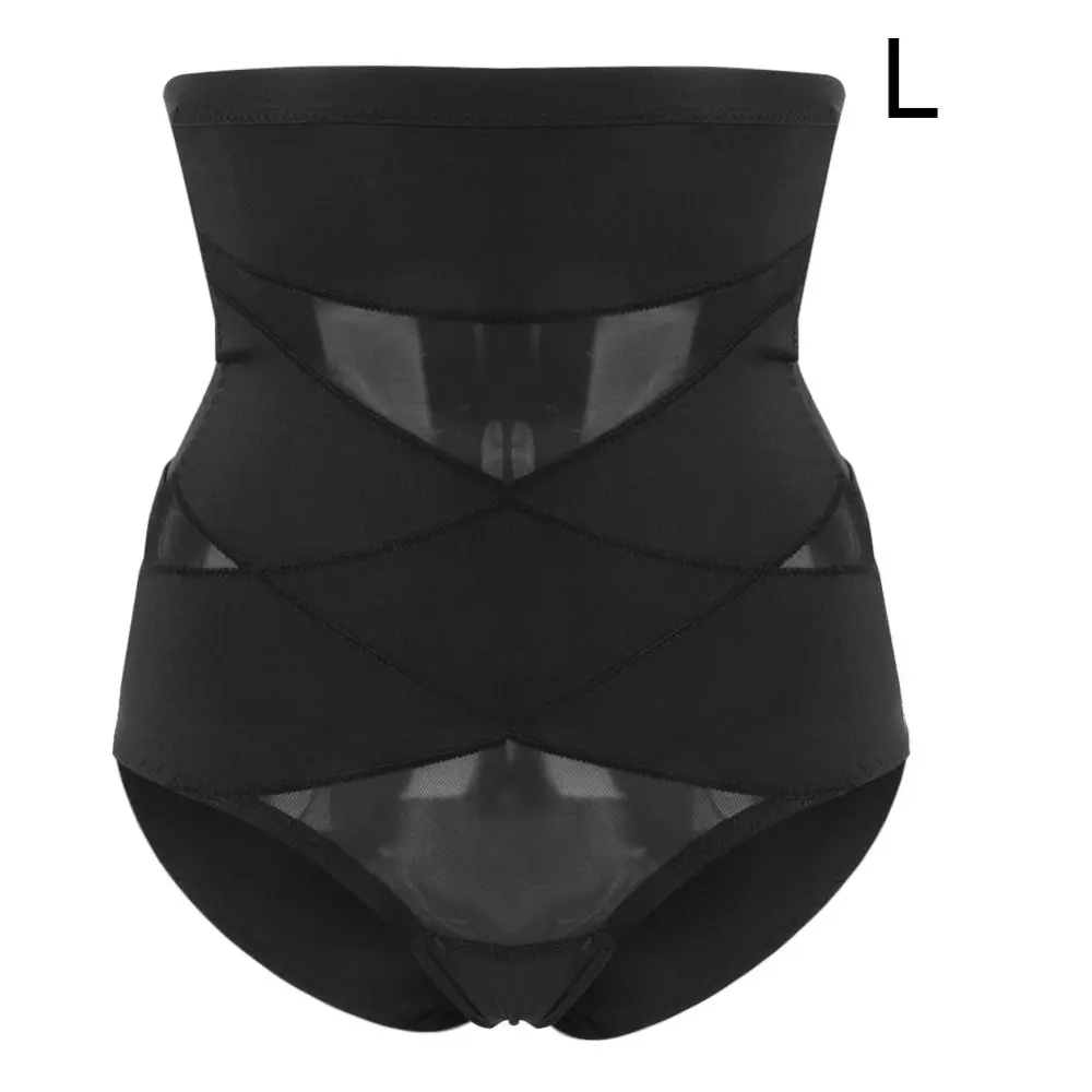 Women Postpartum Abdomen Pants High Waist Butt-Lifting Underwear Shapewear Body Slimming Shaper(L )