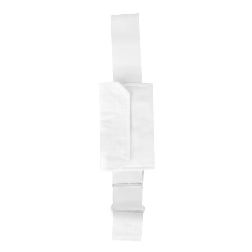 Adjustable Abdominal Belt Peritoneal Dialysis Conduit Protection Therapy Supplies(White )