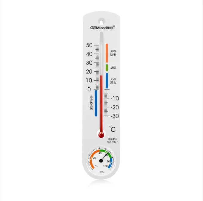 Greenhouse Wall-Mounted Thermometer Factory Indoor Thermo-Hygrometer Temperature Monitoring