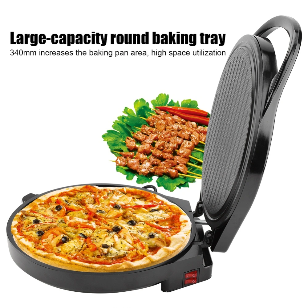 220V 1200W Electric Automatic Double-sided Pancake Maker Baking Pizza Machine