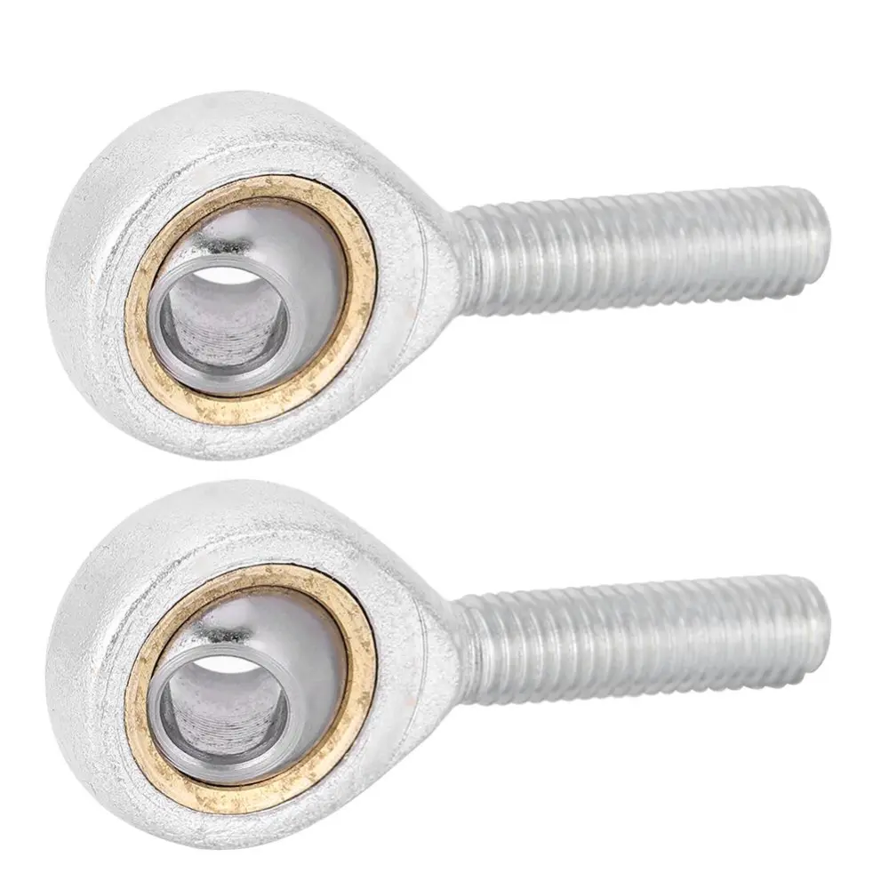 2pcs SA8T/K Self-Lubricating Articulated Bearing Male Thread Assembled Rod End Bearing