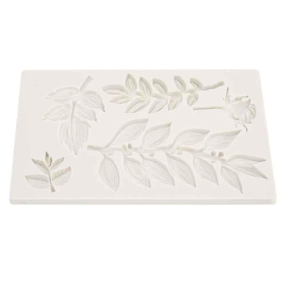 Branch Flower Vine Pattern Silicone Cake Mold DIY Chocolate Fondant Baking Decorating Mould