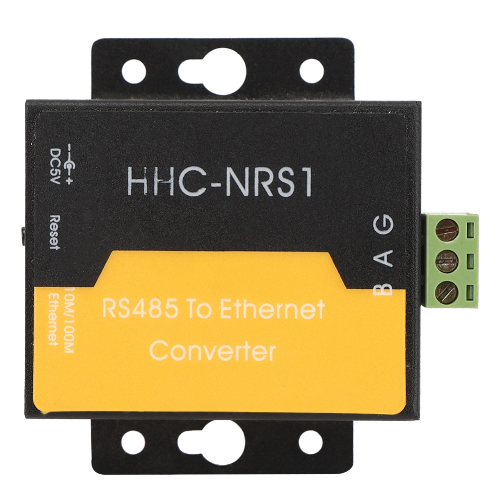 485 to Ethernet Serial Server Network to RS485 Converter with 32-Bit Processing Unit HHC-NRS1