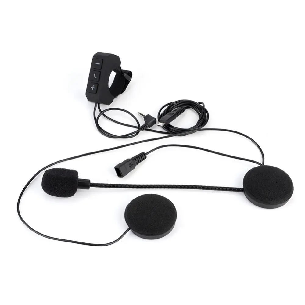 Waterproof Motorcycle Helmet Headphone Anti-Interference Riding Hands-Free Music Headset