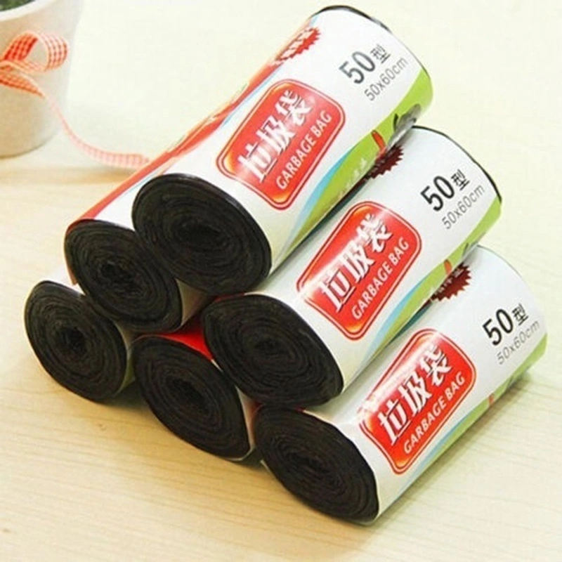 1pcs Thick Rubbish Garbage Home Wastebaskets Black Clean Trash Bags