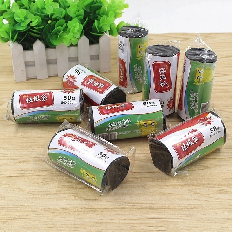 1pcs Thick Rubbish Garbage Home Wastebaskets Black Clean Trash Bags