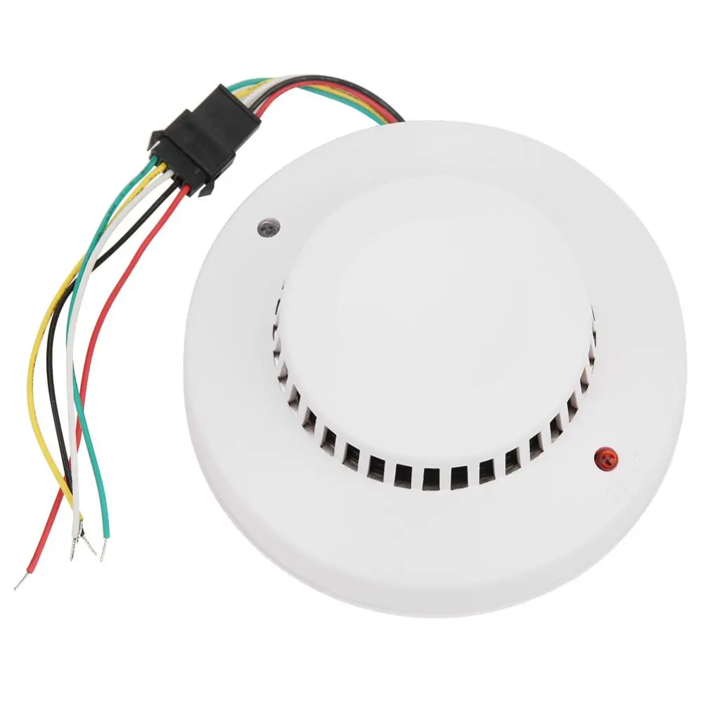 Intelligent Photoelectric Smoke Fire Sensor Alarm Detector Warming Equipment for Home Security