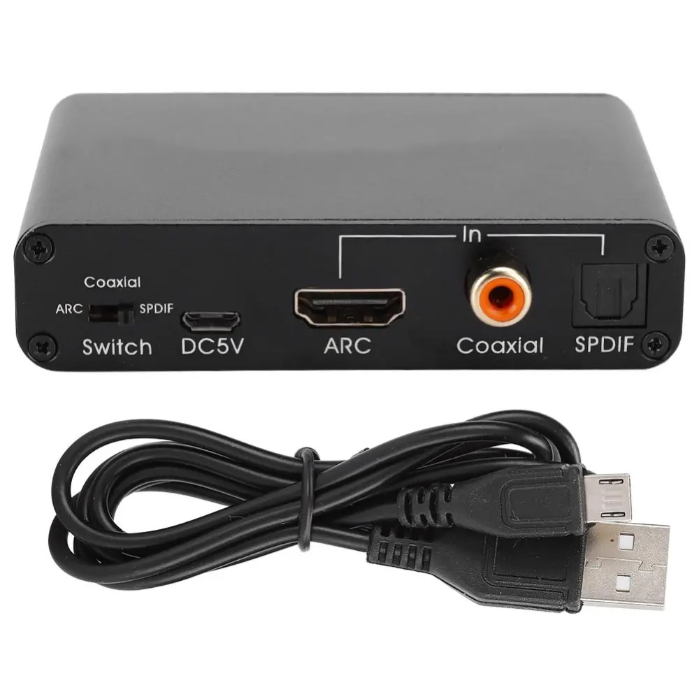 Portable HDMI Audio Returner Return Channel &amp; DAC Audio Converter Convertor Equipment