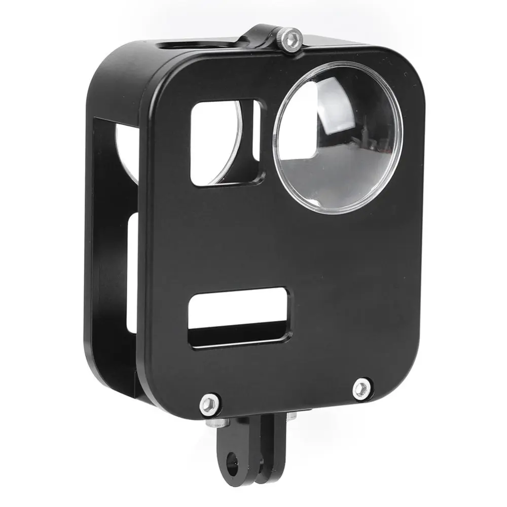 PULUZ PU439B Aluminium Alloy Protective Case Metal Cage Accessory for GoPro Max Panoramic Motion Camera