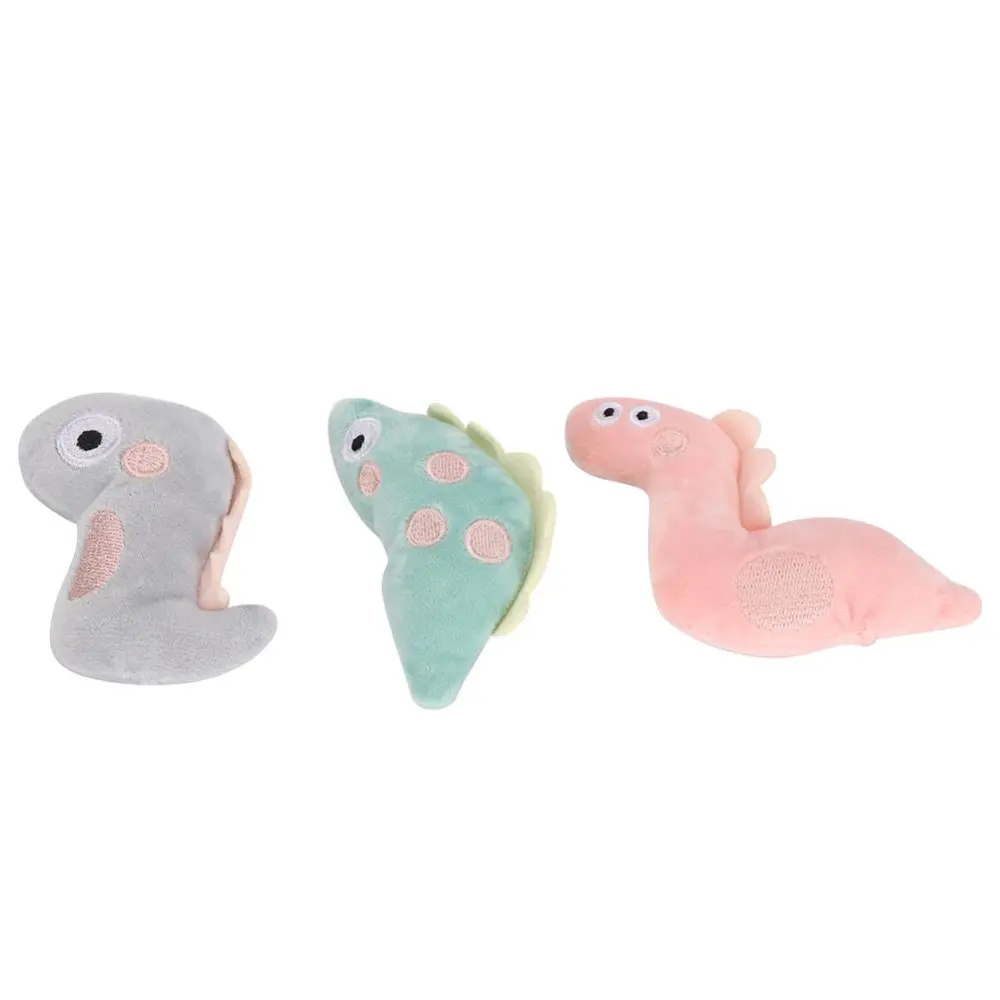 3Pcs/Set Catnip Toys
    Funny Interactive Plush Toy Pet Cat Mint for Cats Pet Fish Snake Dinosaur Shape