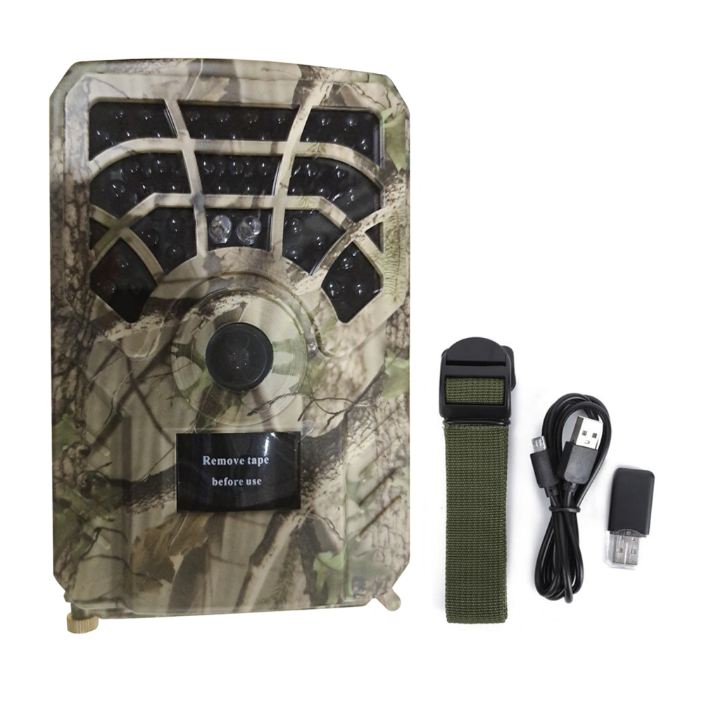 Portable High Definition Shooting Hunting Game Trail Camera 12MP 46pcs 940nm Infrared Night Viewing Monitoring