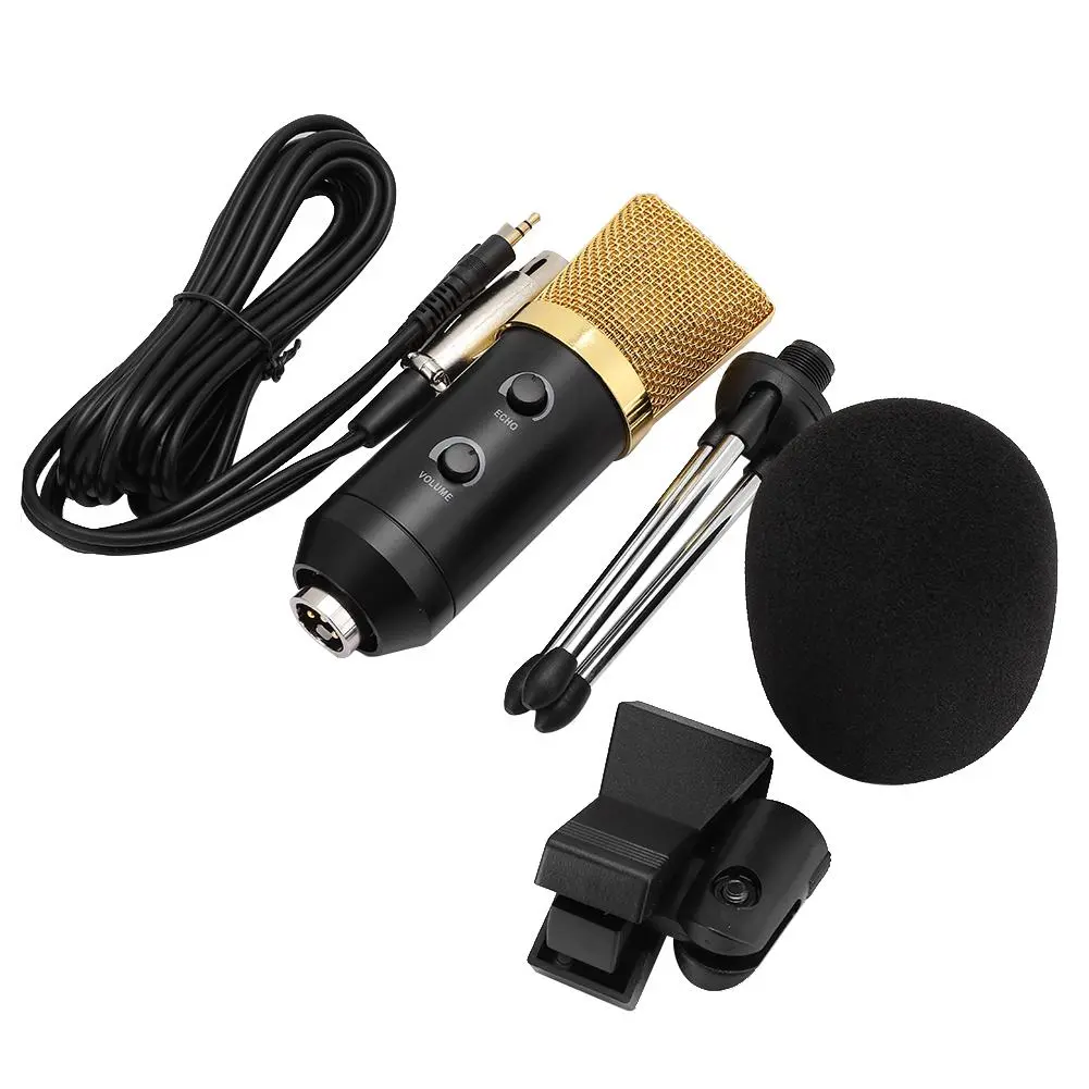 Unidirectional Condenser Microphone Voice Recording Studio Mic for PC Computer