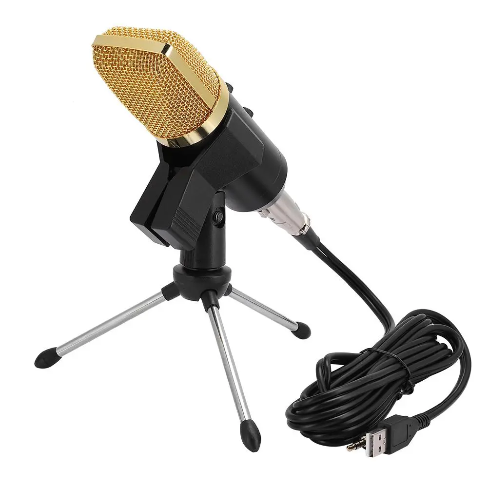 Unidirectional Condenser Microphone Voice Recording Studio Mic for PC Computer