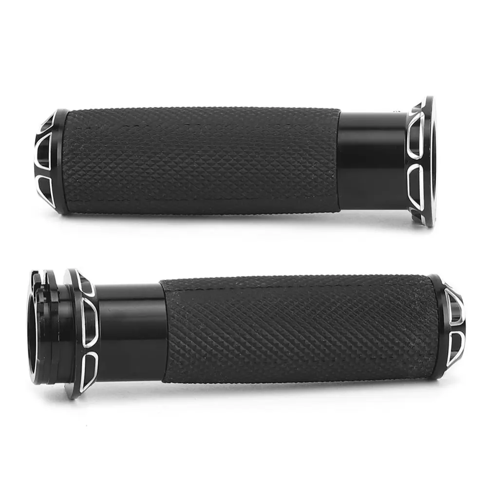 25mm/1in Motorcycle Handlebar Hand Bar Grips Accessory Fit for Touring 96-07