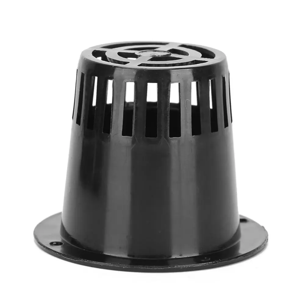 50Pcs Hydroponics Planting Basket Soilless Cultivation Flower Plant Growing Mesh Pot(Black )