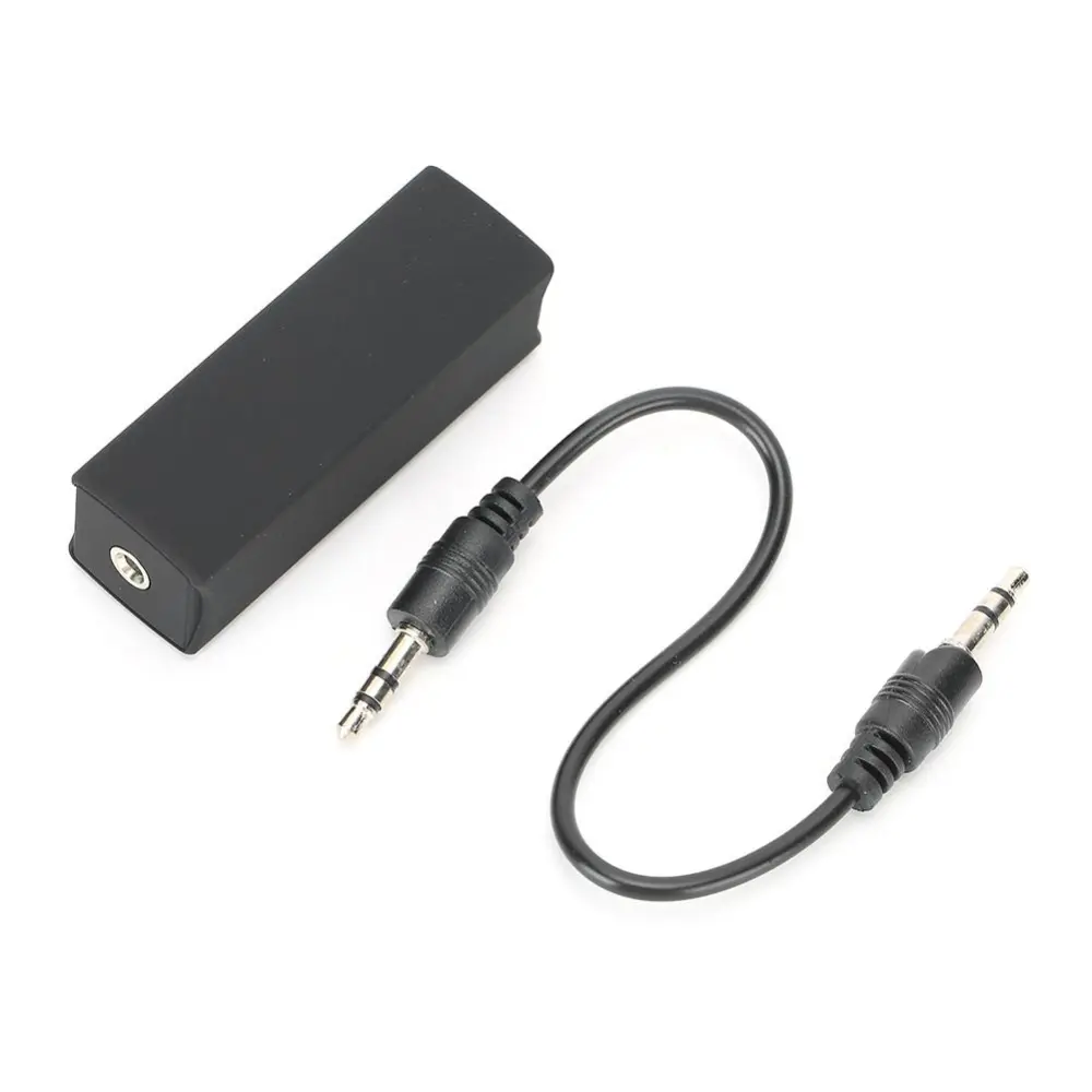 Ground Loop Noise Filter Isolator for Home Stereo Car Audio with 3.5mm/0.1in Audio Cable