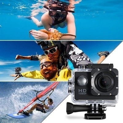 7 colors Waterproof Outdoor Cycling Sports Mini DV Action Camera Camcorder (Gold)